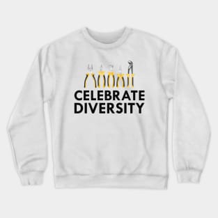 Electrician - Celebrate Diversity Crewneck Sweatshirt